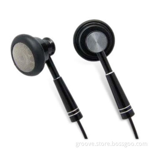 Wired Metallic Earphones with 115dB/mW Sensitivity and 15mm Driver